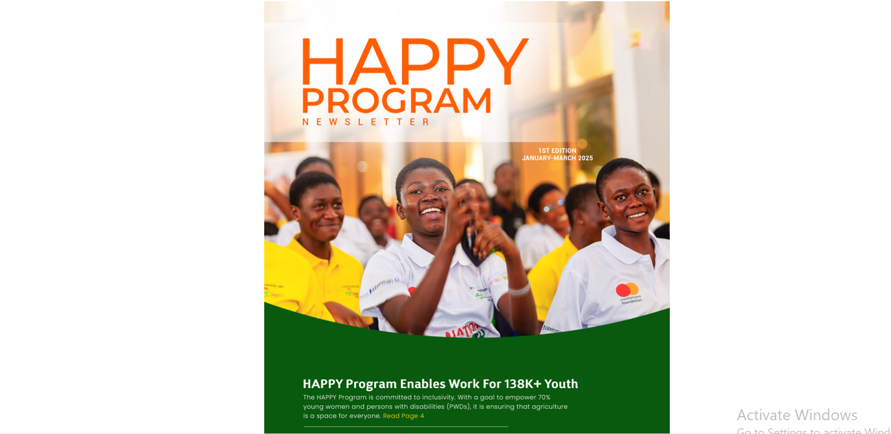 HAPPY Program Newsletter 