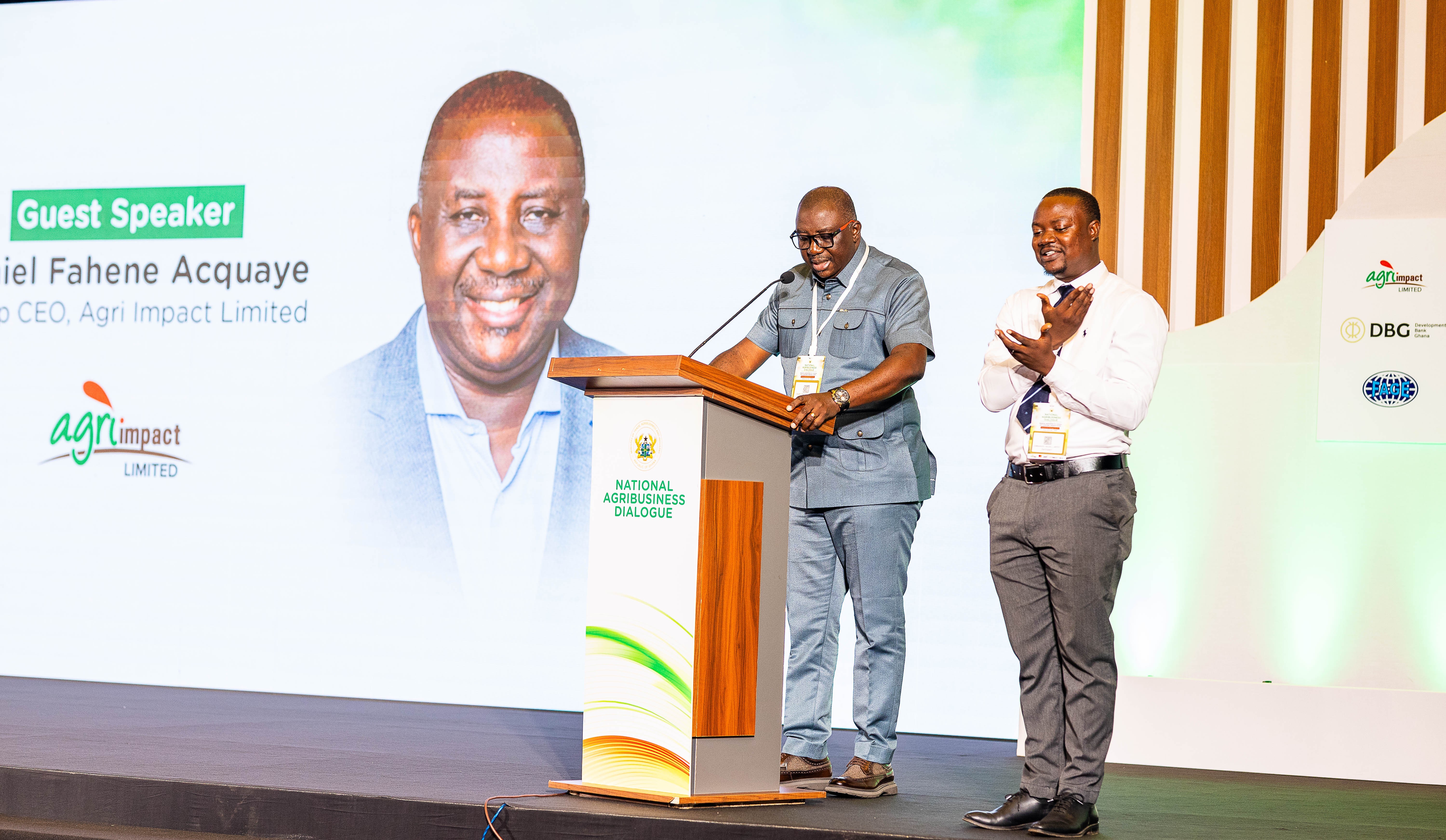 Agri-Impact CEO Daniel Acquaye's intriguing speech at National Agribusiness Dialogue