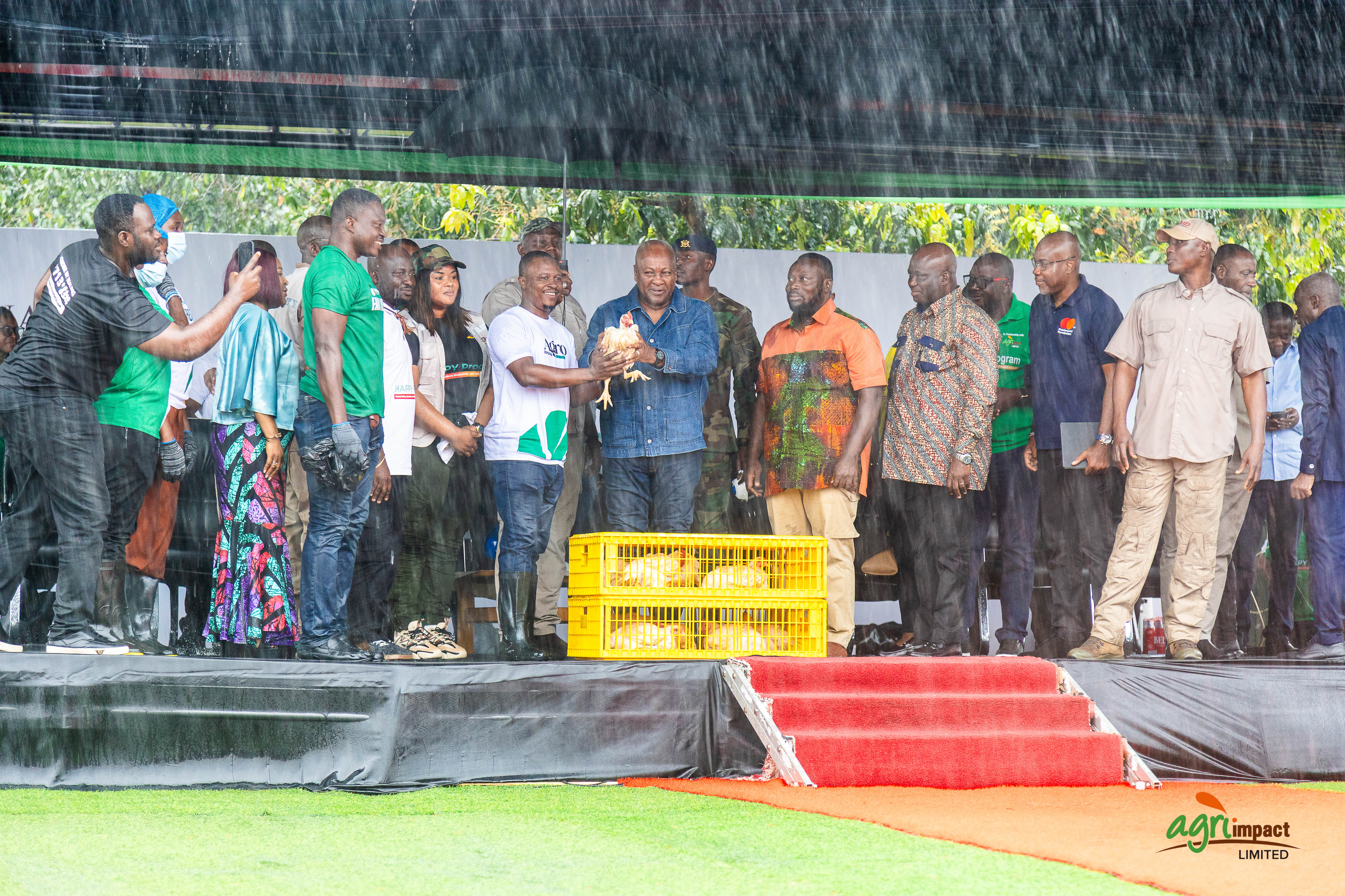 *President Mahama Visits NSA Poultry Farm at Papao [Photos]*