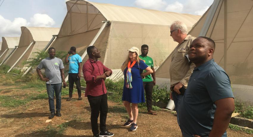 Fresh Logistics, Demeter Ghana Unite for excellence in greenhouse farming
