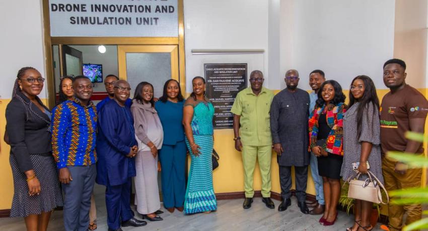 KNUST Honours Agribusiness Expert Daniel Acquaye; Names Drone Training Facility After Him