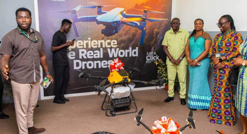 KNUST Honours Agribusiness Expert Daniel Acquaye; Names Drone Training Facility After Him