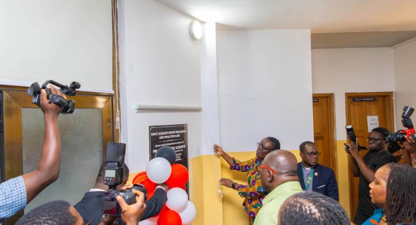 KNUST Honours Agribusiness Expert Daniel Acquaye; Names Drone Training Facility After Him