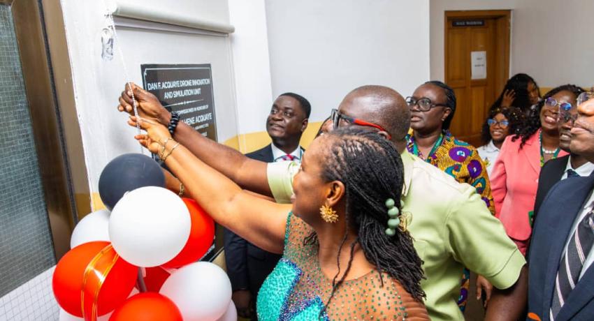 KNUST Honours Agribusiness Expert Daniel Acquaye; Names Drone Training Facility After Him