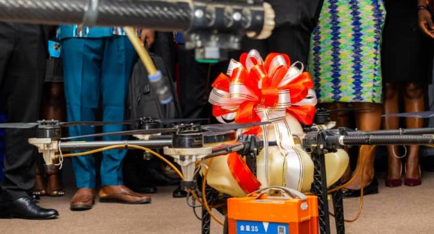 KNUST Honours Agribusiness Expert Daniel Acquaye; Names Drone Training Facility After Him